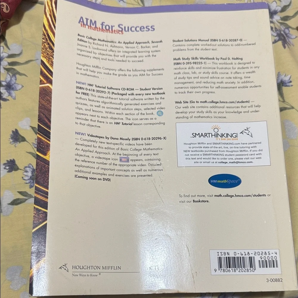 Basic College Mathematics Textbook - Picture 2 of 2